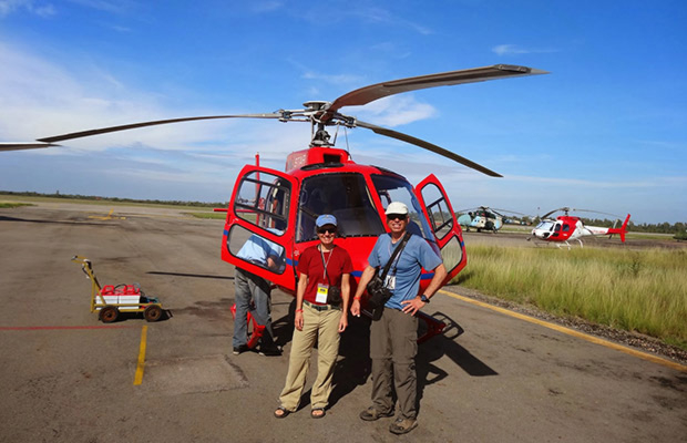 Helicopter Angkor Wat Circuit Tour