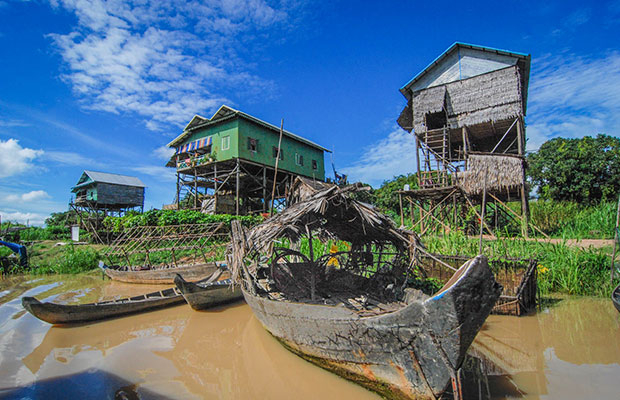 Boat Ticket to Kompong Phluk Floating Village