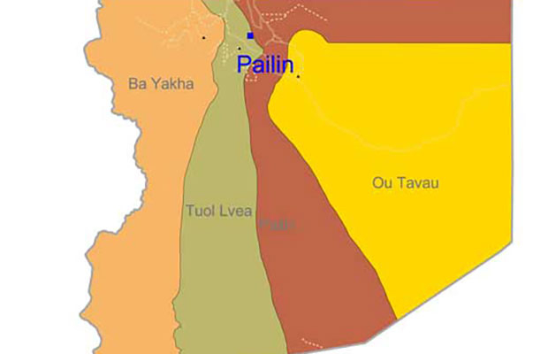 Pailin Geography
