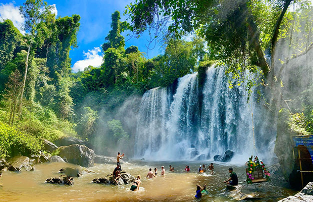 Phnom Kulen Waterfall - Attraction Tourist