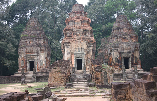 Preah Ko Temple -  Temple View 1