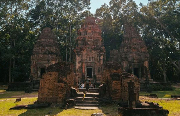 Preah Ko Temple -  Temple View 1