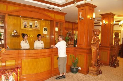 Ancient Angkor Hotel Front desk