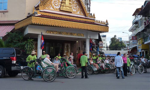 Angkor International Hotel - Hotel Front View