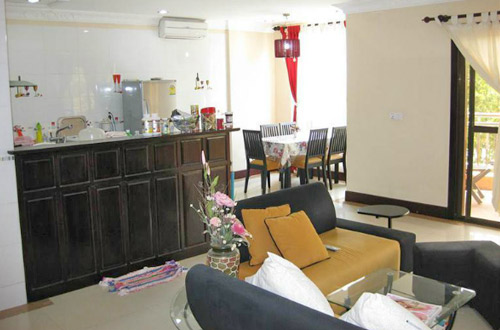 Angkor Oasis Condominium Living Room