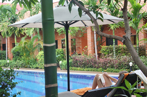 Central Boutique Angkor Hotel Pool Relaxation