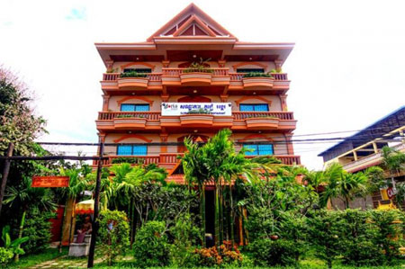 Gloria Angkor hotel Front View