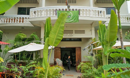 Horizons Cambodia Hotel Front View