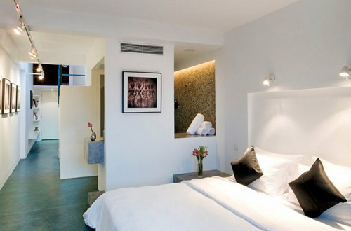 Hotel Be Angkor Sepia Bed Room