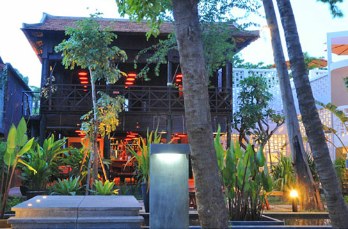 Karavansara Retreat and Residences Front View Restaurant