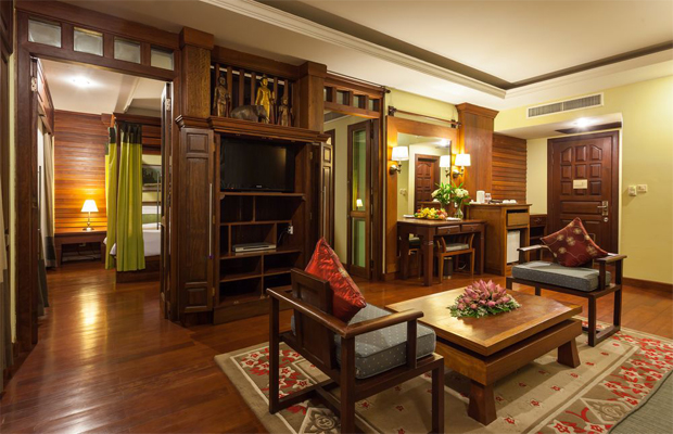 Prince D Angkor Hotel & Spa Living Room