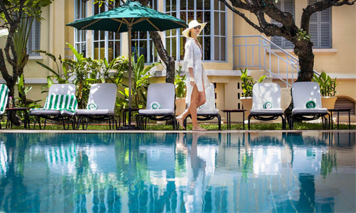 Raffles Hotel Le Royal Phnom Penh - Pool Side