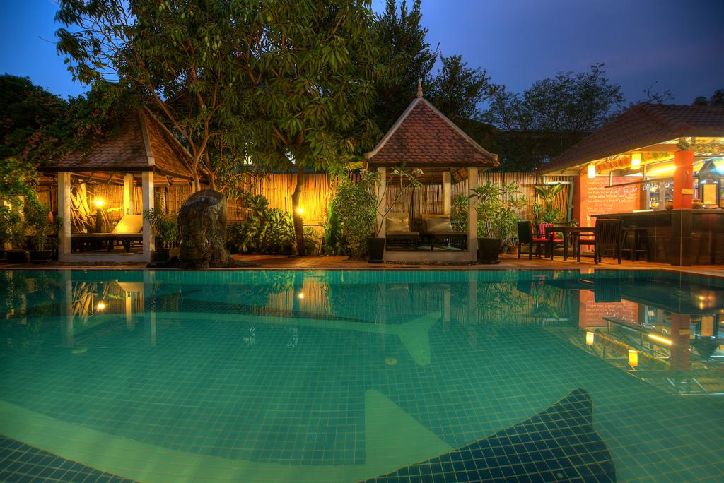 Sonalong Boutique Village and Resort Massage Night Time Near Pool