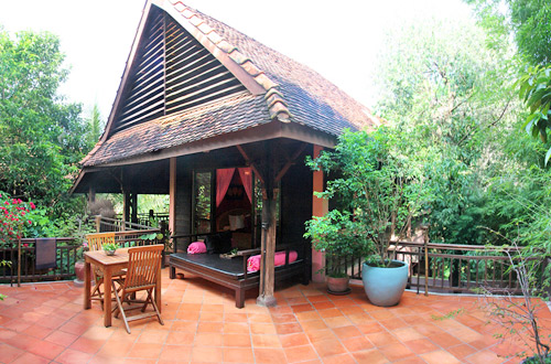 The River Garden Siem Reap Private Balcony