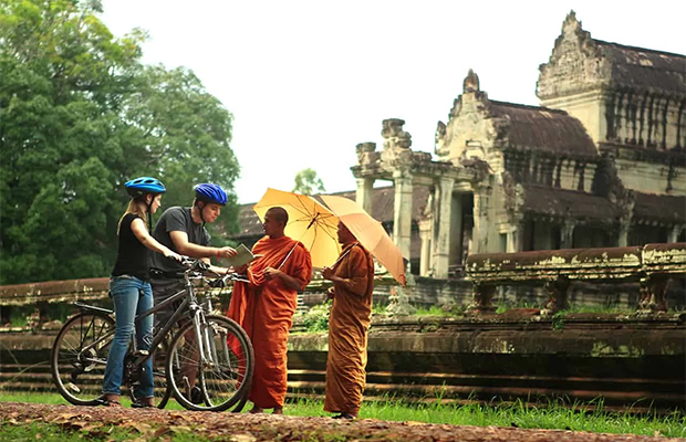 Angkor Cycling Back Roads 5 Days