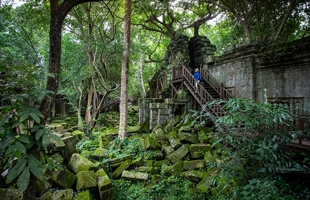 Trekking in Phnom Kulen & Beng Melea