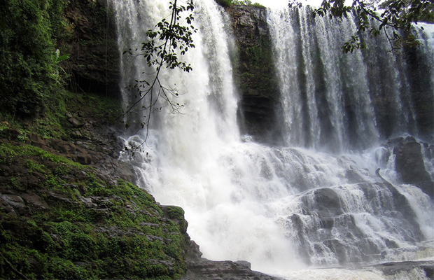 Romnea 2 Waterfall in Mondulkiri province 