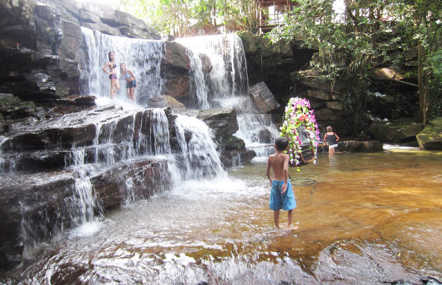 Kbal Chhay Waterfall 2