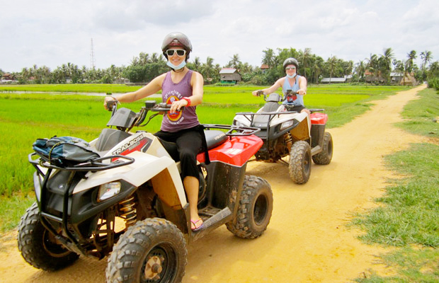 Siem Reap Quad Bike Adventure Paddy Field