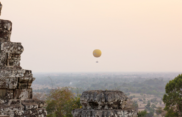 Sokha Balloon Rides Over Angkor Wat