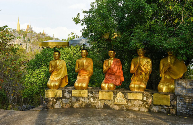 Gold Buddha Hill Battambang