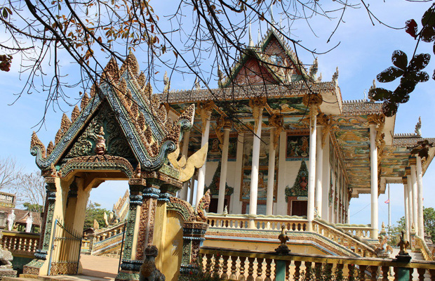 Gold Buddha Hill Battambang