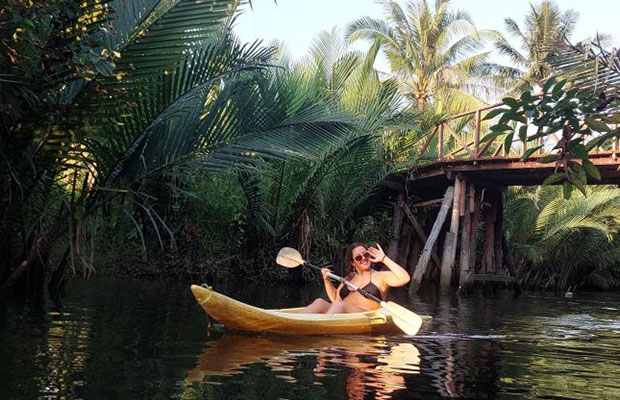 Kampot day tours Pepper Farm and Kayaking