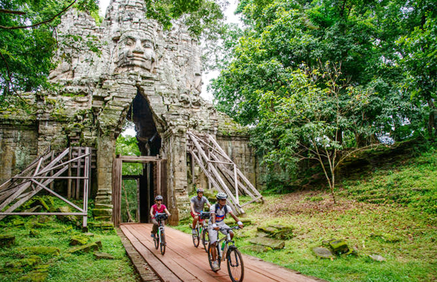 Angkor Cycling Tour 1 Day
