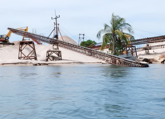 Koh Kong bridge in Koh Kong province, Cambodia 